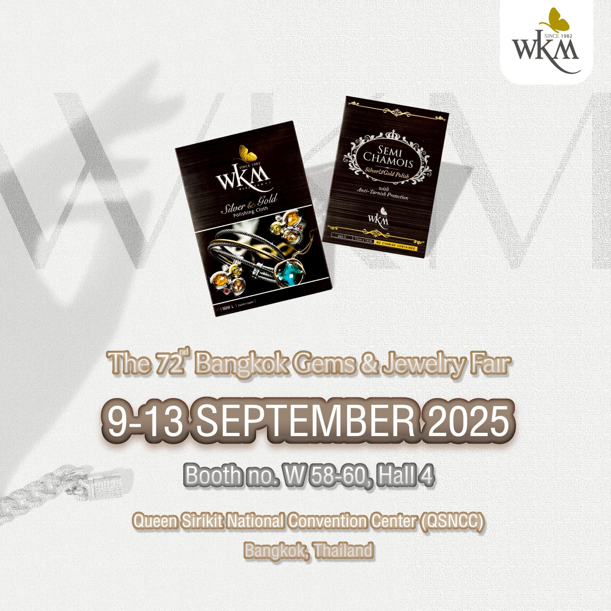   Visit WKM at Bangkok Gems & Jewelry Fair ครั้งที่ 72